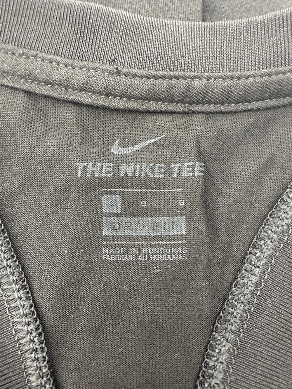 Nike Black Racerback Tank Top with White Swoosh